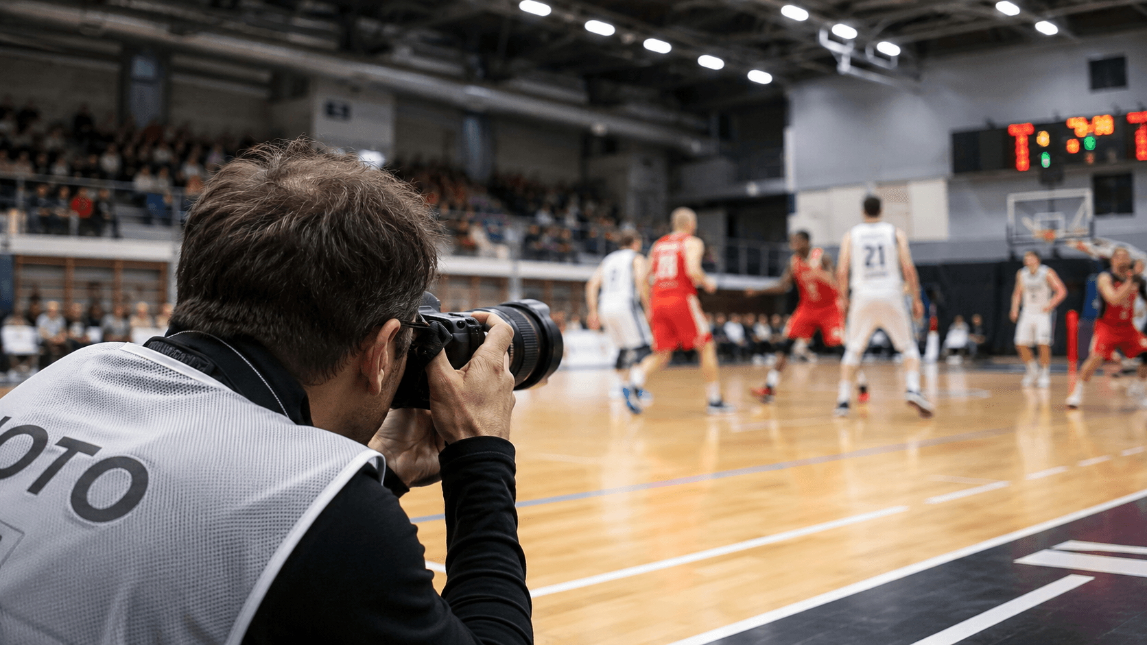 Indoor sports: fast autofocus even in dim light